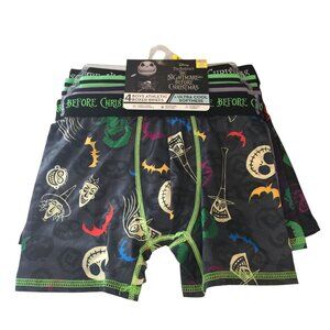 Disney The Nightmare Before Christmas Boys Boxer Briefs Size 8 Set of 4